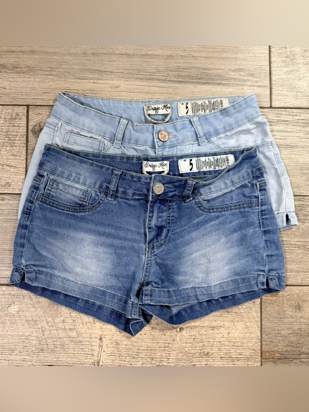 Indigo Rein Jean Shorts (2 Pairs)